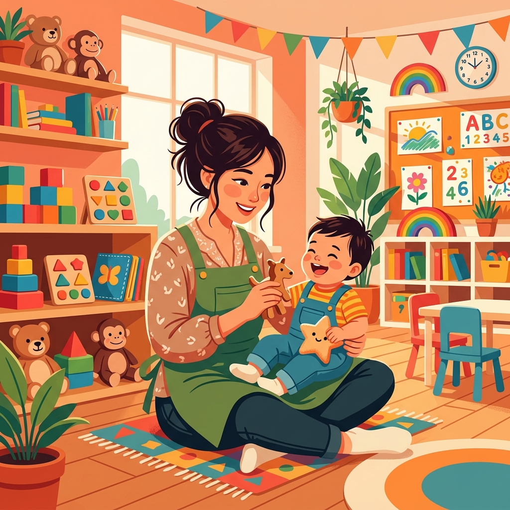 Nhận trẻ từ 12 tháng tuổi tại mầm non Dĩ An