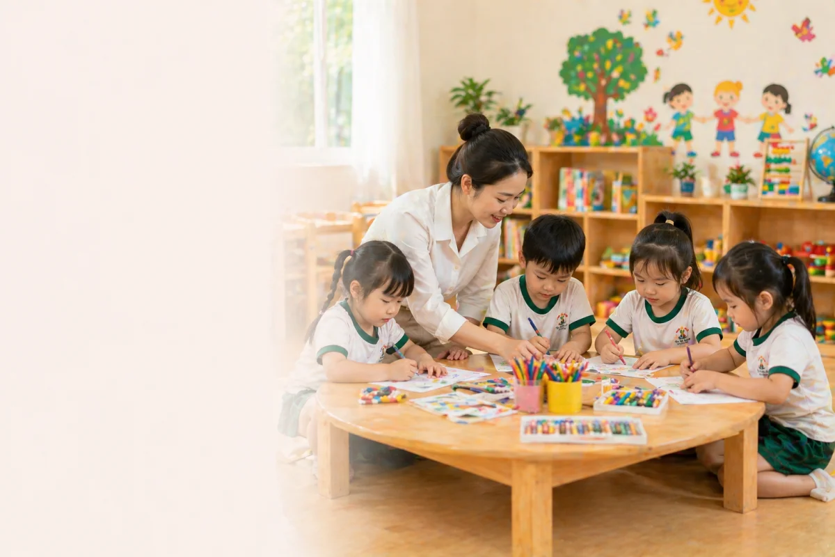 Lớp chồi – Mầm non Dĩ An